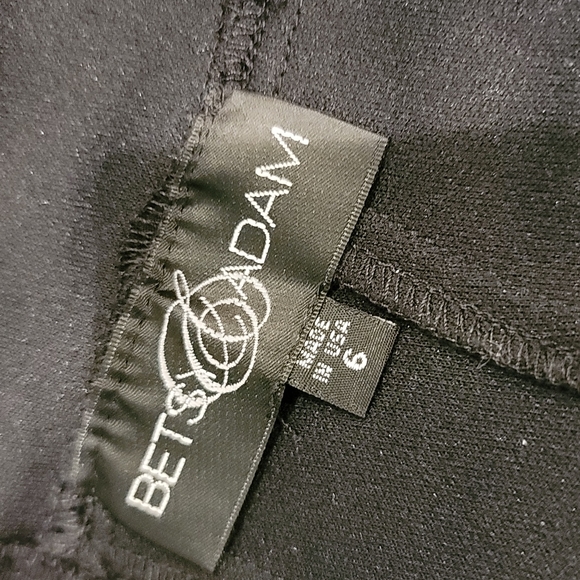 NWT Betsy & Adam V Neck Mermaid Gown - SZ 6 - Picture 6 of 9